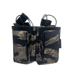 tactical front flap magazine pouch panel molle mag carrier