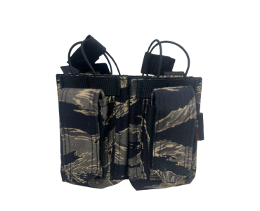 tactical front flap magazine pouch panel molle mag carrier