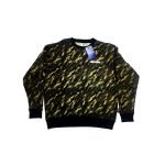 tiger stripe camouflage crew neck sweatshirt tactical camo pullover