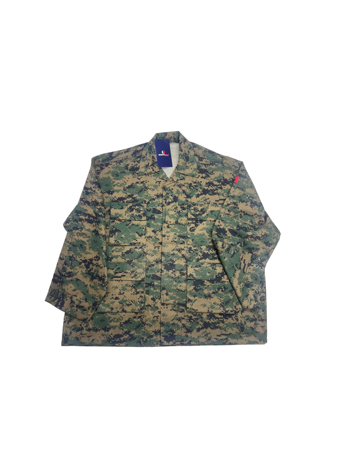 woodland digital camo tactical bdu jacket military uniform