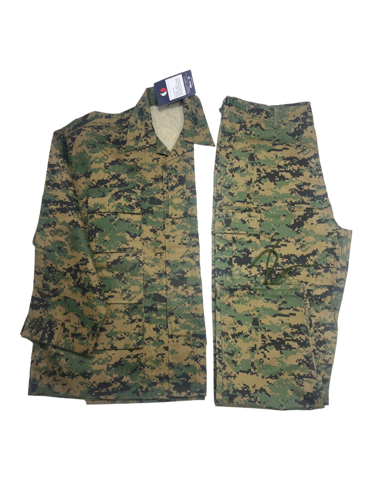 woodland digital camo tactical bdu jacket military uniform